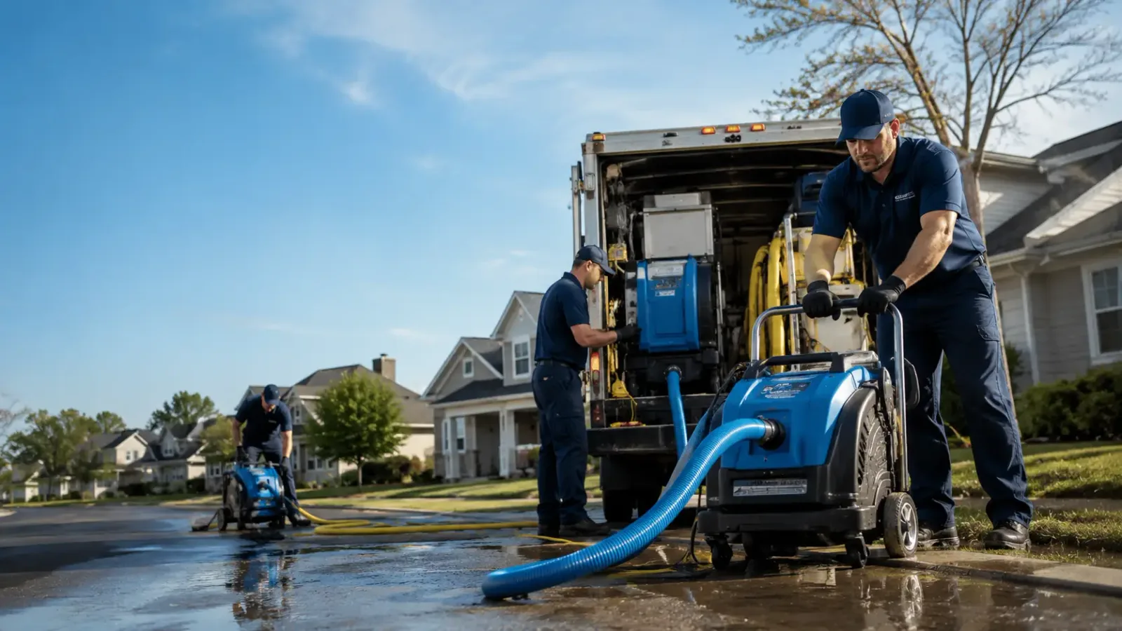 Flood Damage Cleanup in White River, SD